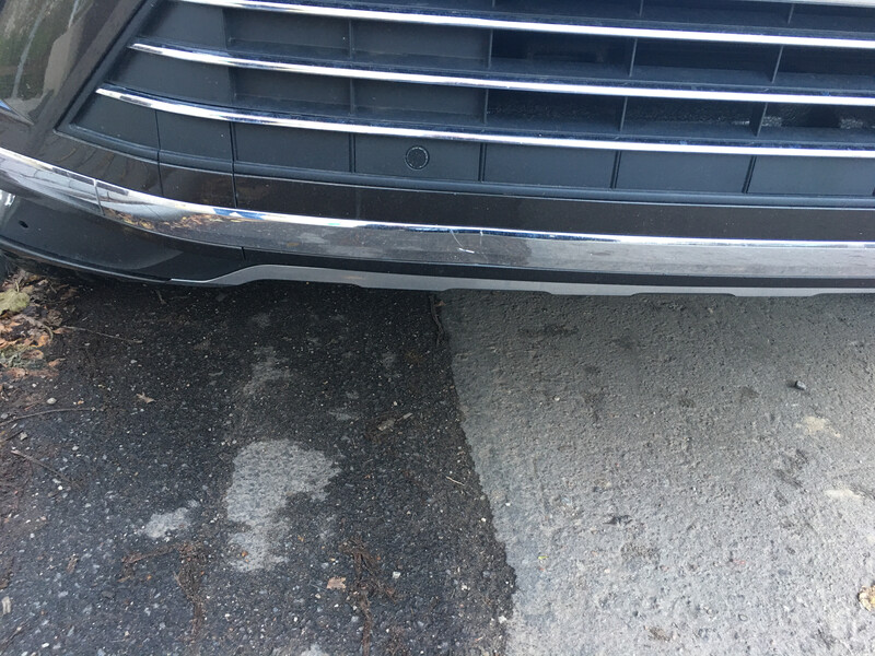 Планка бампера нижня Volkswagen Touareg  2016 3.0 Дизель Тернополь