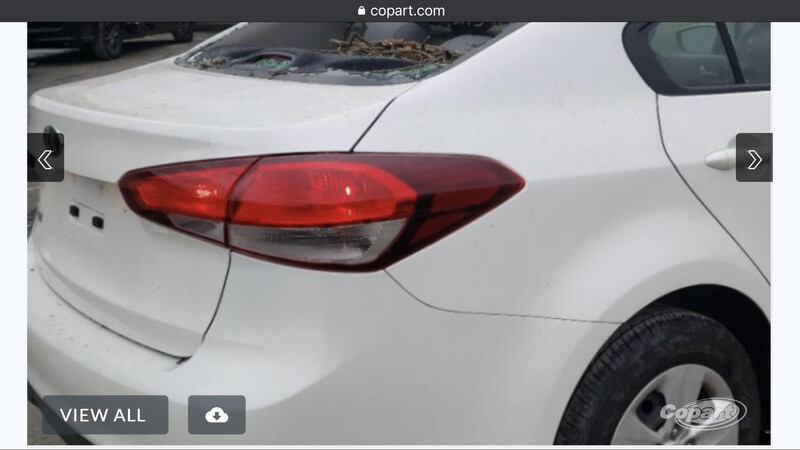 Фонарь задний левый 92401A7010   Kia Forte