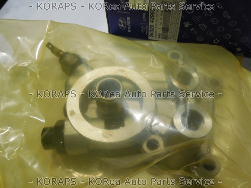 Кронштейн маслофильтра Hyundai H200 турбо, без интеркуллера 1999 2.5 Дизель Одесса