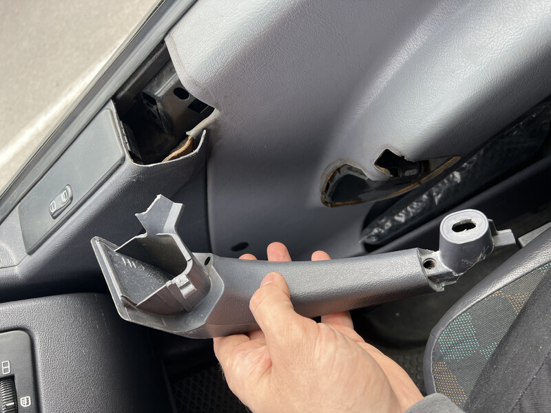 Ручка двери внутренняя А 6387370580   Mercedes Vito