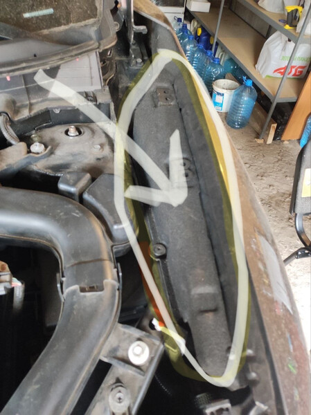 Накладка крила Nissan Rogue  2017 2.5 Бензин 