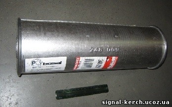 Резонатор Bosal 248-009 Opel Kadett E  1991 1.8 Бензин Донецьк