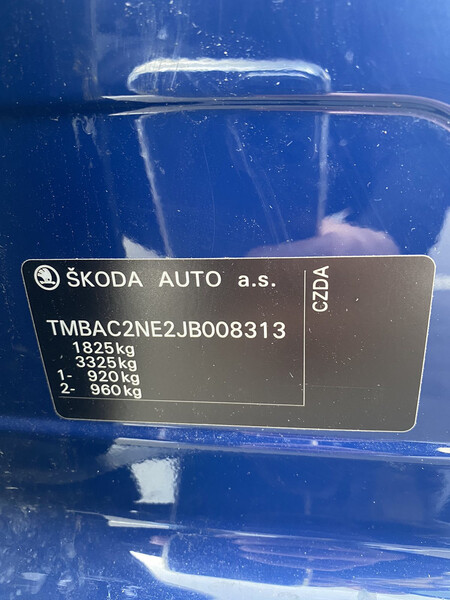 Дверь передняя левая голая Skoda Octavia A7  2018 1.4 Бензин Одесса