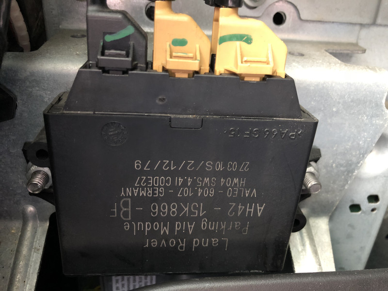 Блок управления парктроником ah4215k866bf Land Rover Range Rover  2010 3.6 Дизель Одесса