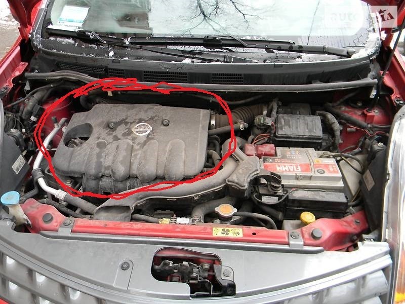 Декоративная крышка мотора Nissan Note E11  2007 хэтчбек 1.6 Бензин Мариуполь