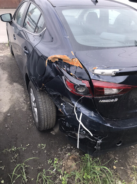 Левая задняя четверть, фонари левые Mazda 3 BM  2015 2.0 Бензин Киев