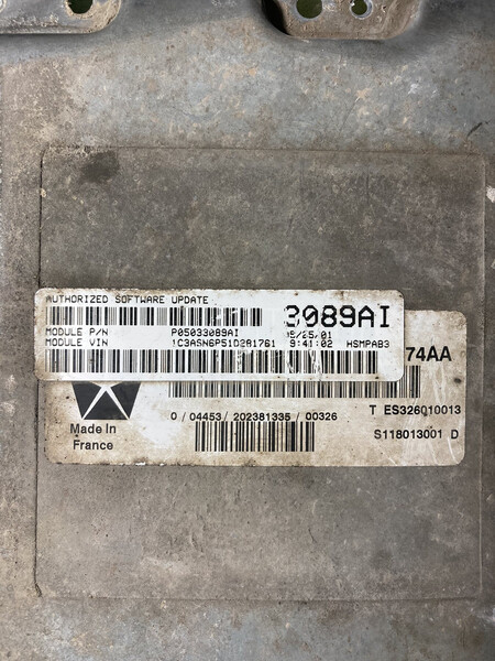 Блок управления двигателем Chrysler Neon 2003 г.  1.6 л бензин Львов