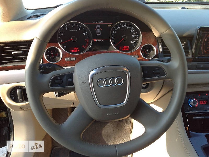 Коврики Audi A8 L 2008 4.2 Бензин Киев