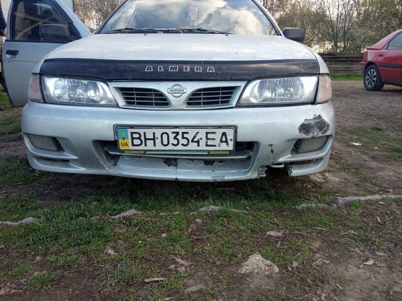 Бампер передний Nissan Almera N15  1997 хэтчбек 1.4 Бензин Одесса