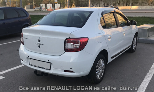 Кришка багажника Renault Logan 2 2014 1.2 Бензин 