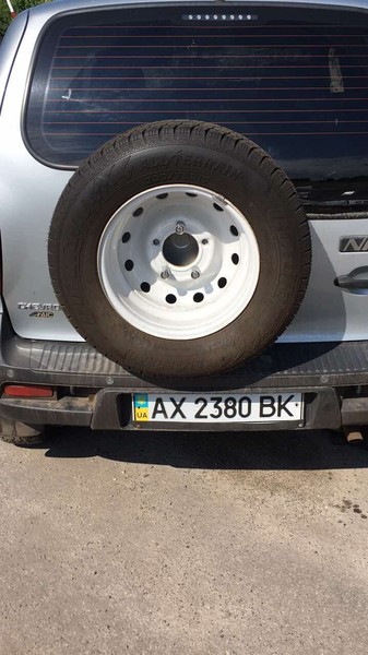 Защита на запасное колесо Chevrolet Niva  2014 1.7 Бензин 