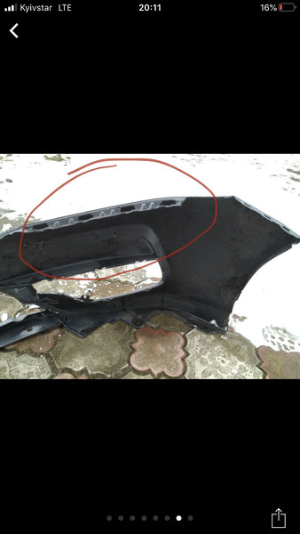 Бампер передній Honda Accord 9 2017 р.  2.4 л бензин Львів