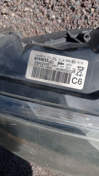 Фара передняя левая Renault Grand Scenic 3  2010 универсал 1.9 Дизель Львов