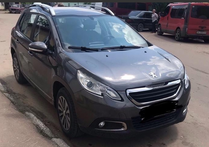 Дверь передняя правая голая Peugeot 2008  2014 универсал 1.6 Дизель Днепр