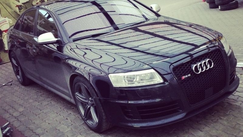 Бампер передний и решетка от rs6 c6 Audi A6 C6 2010 г.  3.0 л бензин Киев