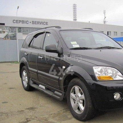 Пороги боковые орыгинальные Kia Sorento  2006 2.5 Дизель Сарни