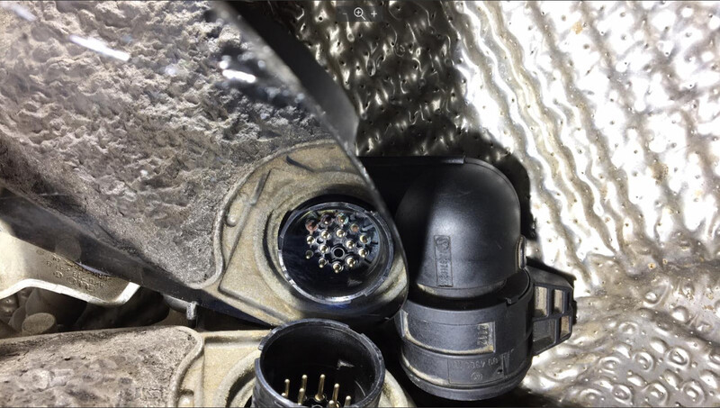 Разъём эбу к коробке передач Audi A6 C7 2013 р.  2.5 л бензин Дніпро