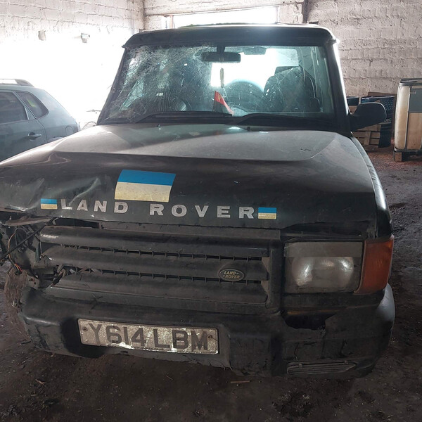 Стекло лобовое Land Rover Discovery 2  1998 2.5 Дизель Ивано-Франковск