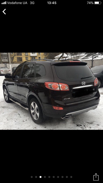 Релинги Hyundai Santa FE 2 2011 г.  2.4 л бензин Луцк