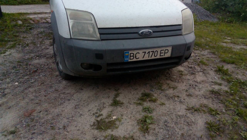 Бампер передний Ford Transit Connect 2007 г.  1.8 л дизель Львов