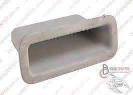 Ручка внутренняя задней двери серо-бежевая Nissan Leaf  2015 хетчбек  Электро 