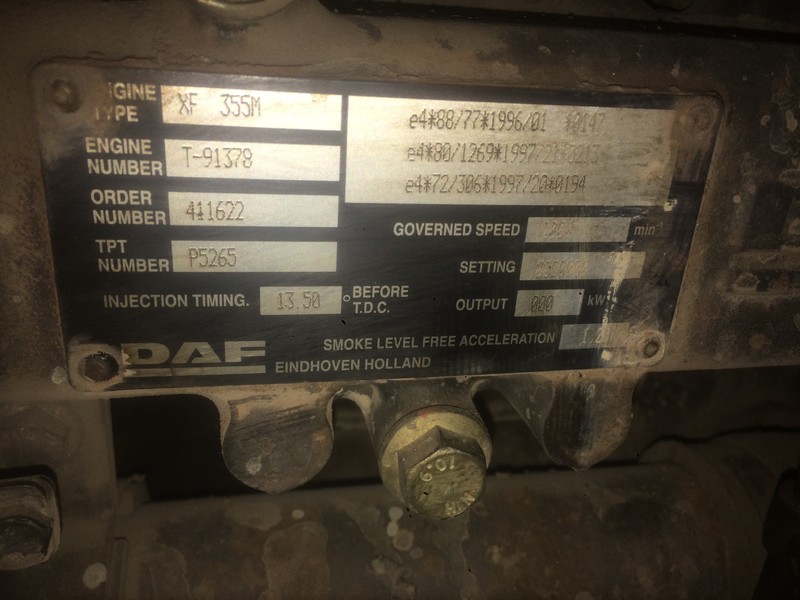 Головка двигателя DAF XF 480 2000 Кривой Рог