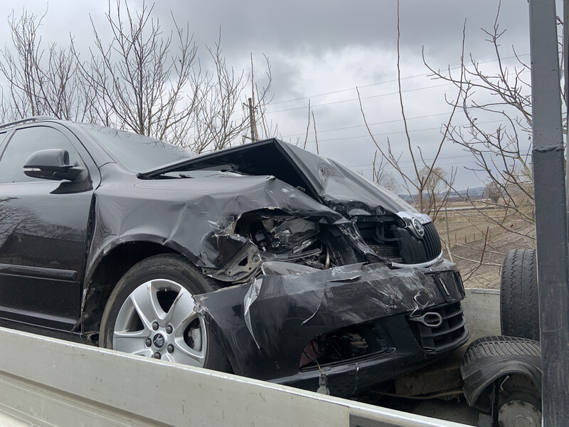 Фара передняя Skoda Octavia A5 универсал 2011 г.  1.6 л дизель Дубно