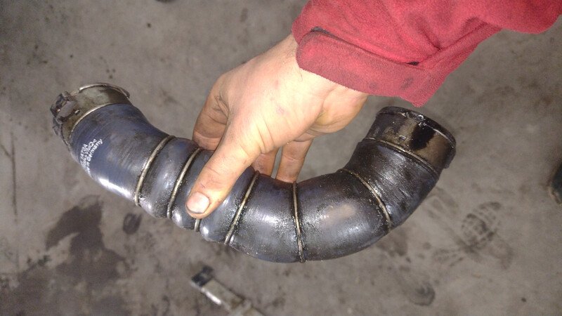 Патрубок интеркулера Nissan Murano Z51 2012 г.  2.5 л дизель Ивано-Франковск