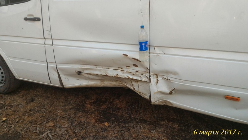 Борт левый Mercedes-Benz 316  2005 2.7 Первомайськ