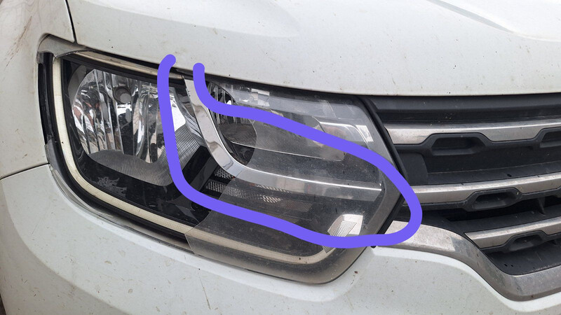 Передняя фара правая Renault Duster  2018 1.5 Дизель 