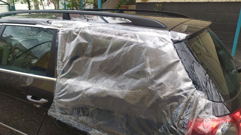 Стекло боковое Volkswagen Passat Б6 2008 универсал  Электро 