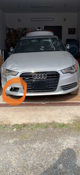 Заглушка переднего бампера Audi A6 C7  2012 2.0 Бензин Ровно