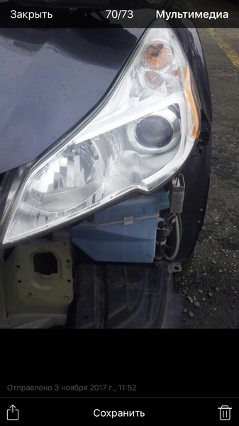 Фара передняя правая (с линзой галоген) Subaru Outback Америка 2013 универсал 2.5 Бензин Днепр