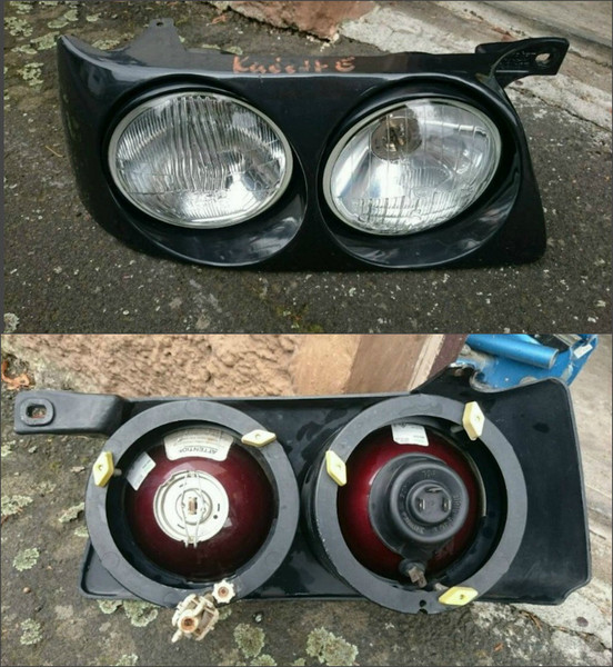 Фары передние 4х глазые Opel Kadett E  1987 хэтчбек  Бензин Киев