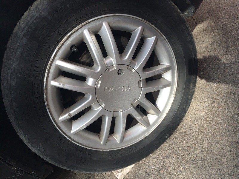 Диски легкосплавные Dacia Logan  2007 1.6 Бензин Цюрупинск