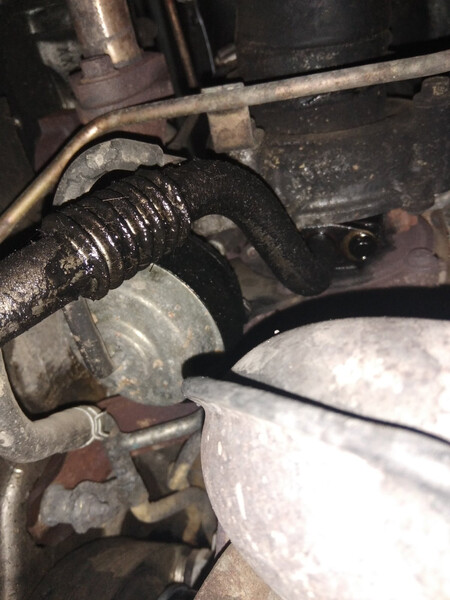 Трубка турбины Mazda 5 универсал 2005 г.  2.0 л дизель Кобеляки