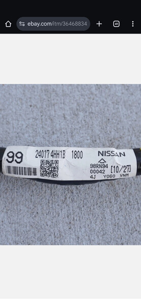 Проводка коса боковая левая Infiniti Q50  2015 3.7 Бензин Киев