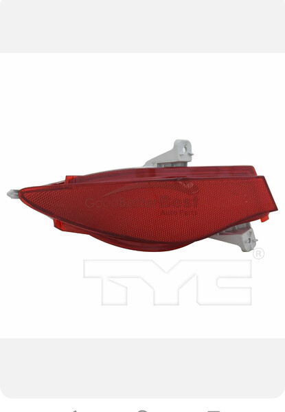 Катафот заднего бампера левый Mazda CX-7  2011 2.5 Бензин Ровно