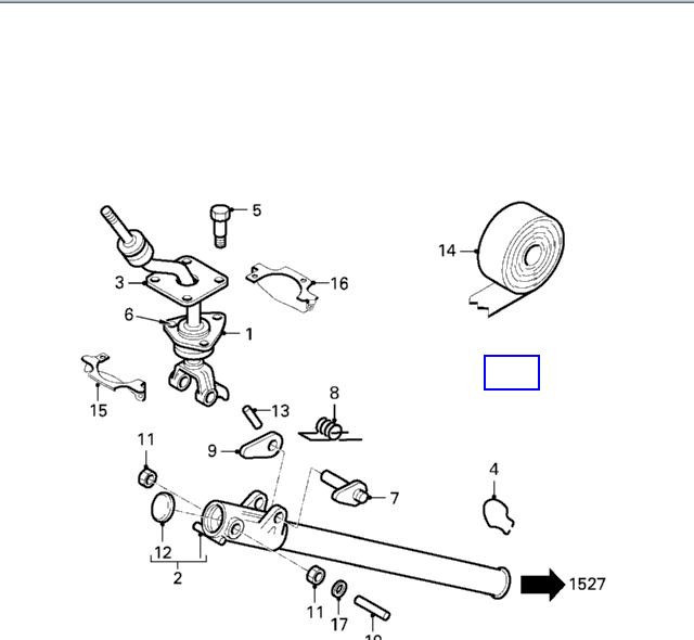 Втулка куліс КПП DAF LF 2005 р.  6.0 л дизель Петриківка