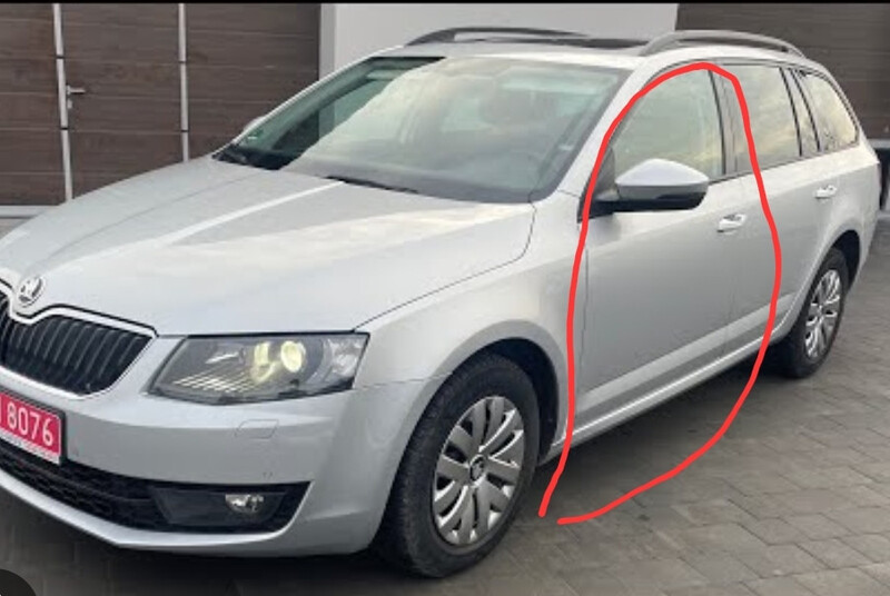 Водійська дверка під покраску Skoda Octavia A7  2015 універсал 1.6 Дизель 
