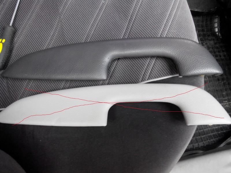 Подлокотник ручки двери задней правой Kia Cerato LX 2006 1.6 Бензин Винница