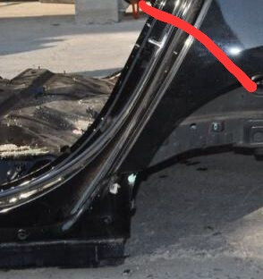 Сапожок заднього лівого крила Chevrolet Volt  2016 хэтчбек 1.5 Гибрид 