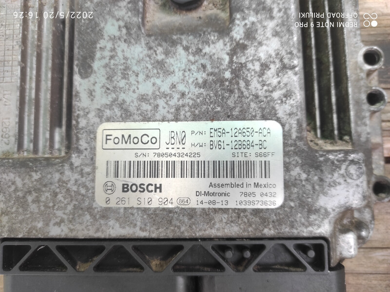 Блок управления двигателем Ford Focus 3 2014 г.  2.0 л бензин Прилуки