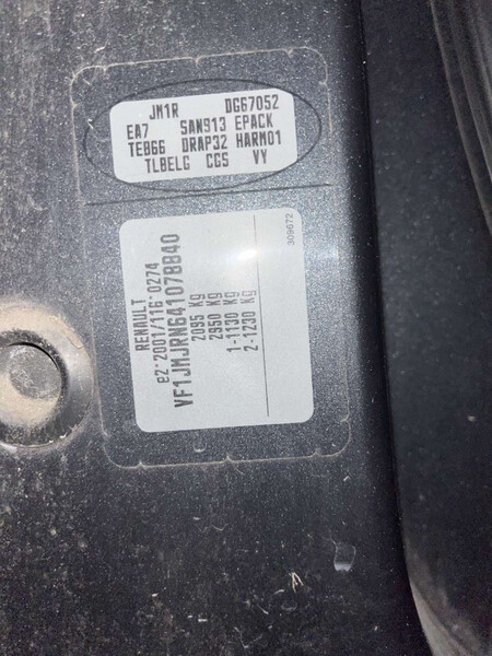 Крыло переднее Renault Scenic 2  2008 универсал 1.6 Бензин Житомир