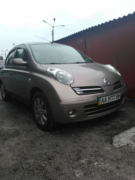 Капот бампер Nissan Micra K12  2006 хетчбек 1.2 Бензин 