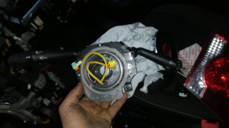 Шлейф airbag с двумя подрулевыми в сборе Fiat 500X  2016 хэтчбек 2.4 Бензин Киев