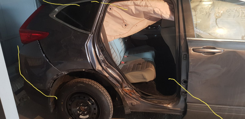 Четверть кузова задняя Honda CR-V 5 2018 г.  2.0 л бензин Черкассы