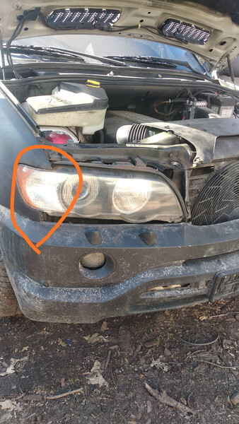 Фара левая BMW X5 E53  2001 3.0 Дизель Днепр