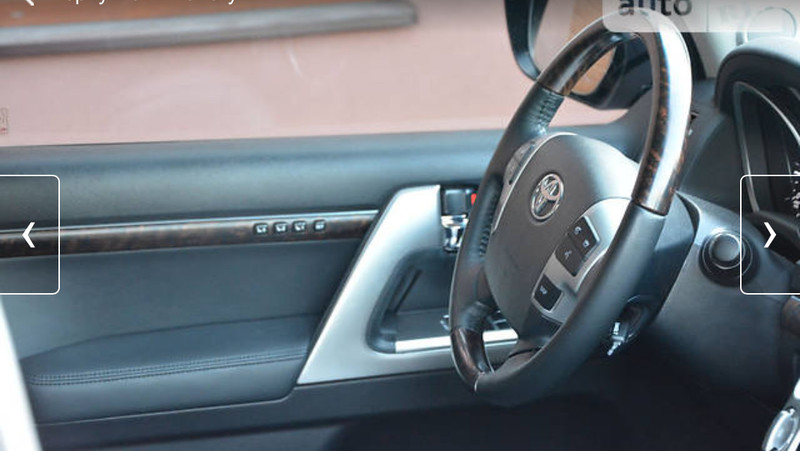 Кермо Toyota Land Cruiser 200 2014 р.  4.5 л дизель Рівне