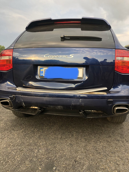 Бампер задний Porsche Cayenne 2008 г.  3.6 л бензин Херсон